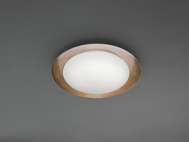 CREW_1 - LED glass and iron ceiling light _ Linea Light Group